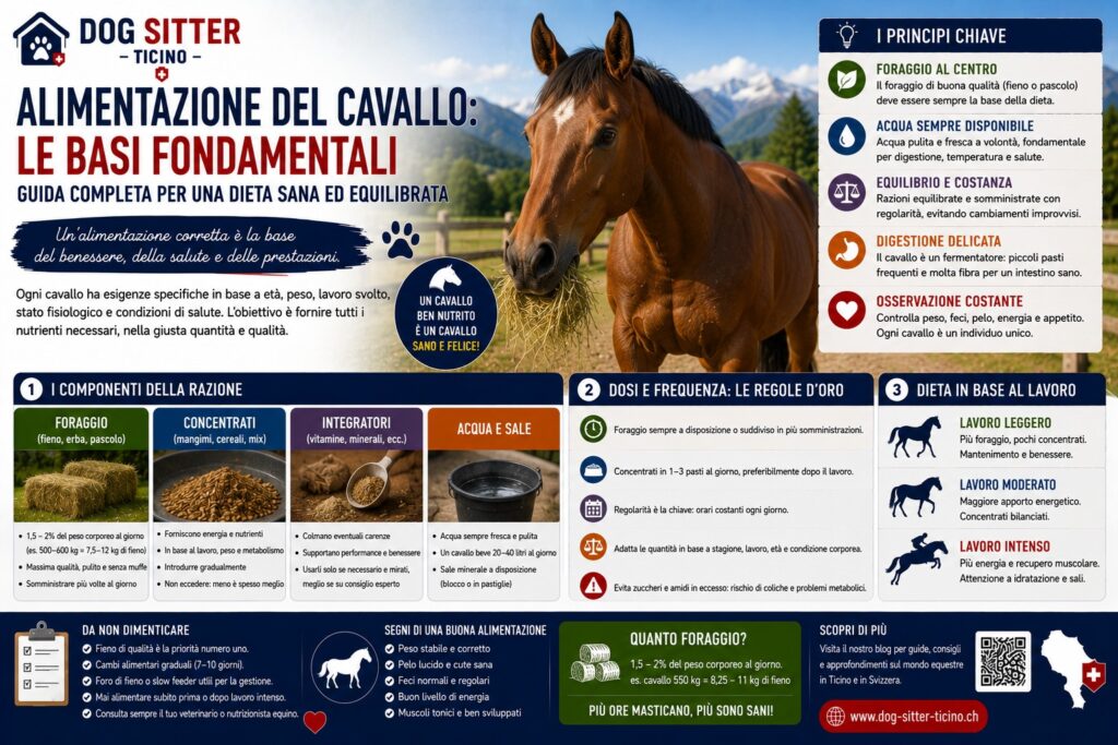 Alimentazione del Cavallo: le Basi per Non Sbagliare