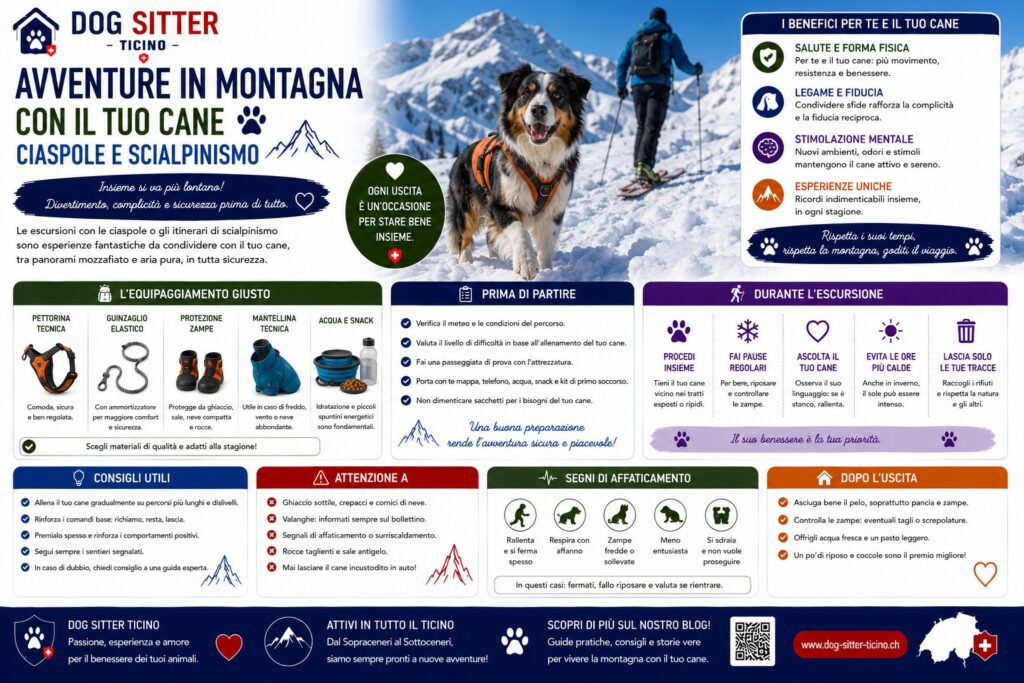 Col Cane sulla Neve: Ciaspole e Scialpinismo in Sicurezza