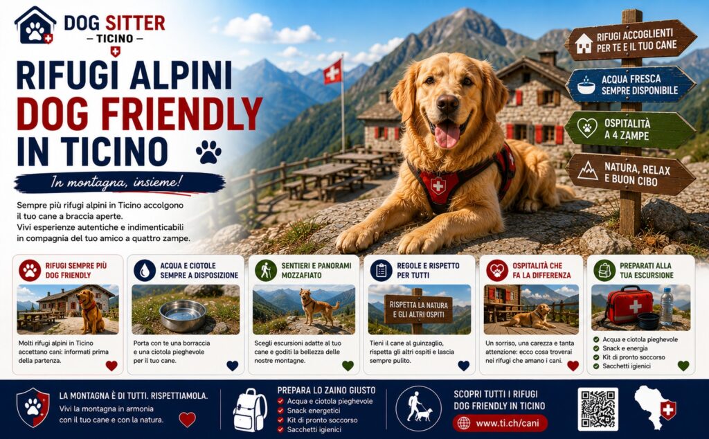 Cane in Rifugio Alpino: Galateo e Regole in Ticino