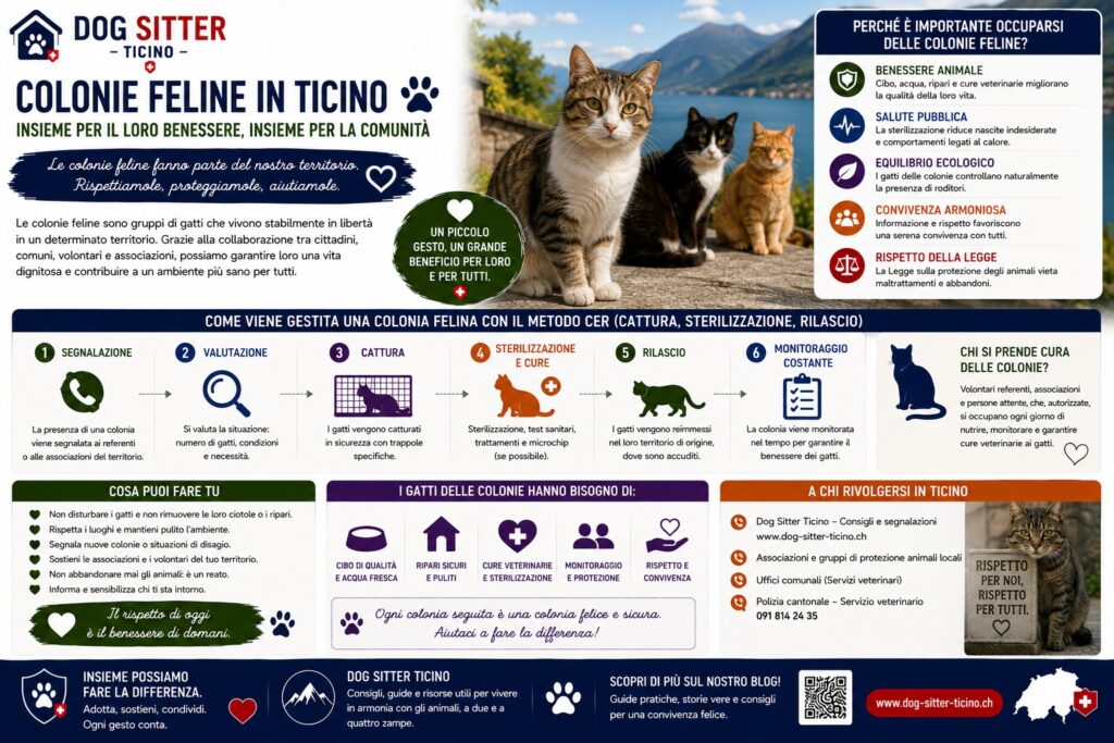 Gatti Randagi e Colonie Feline in Ticino: Cosa Sapere