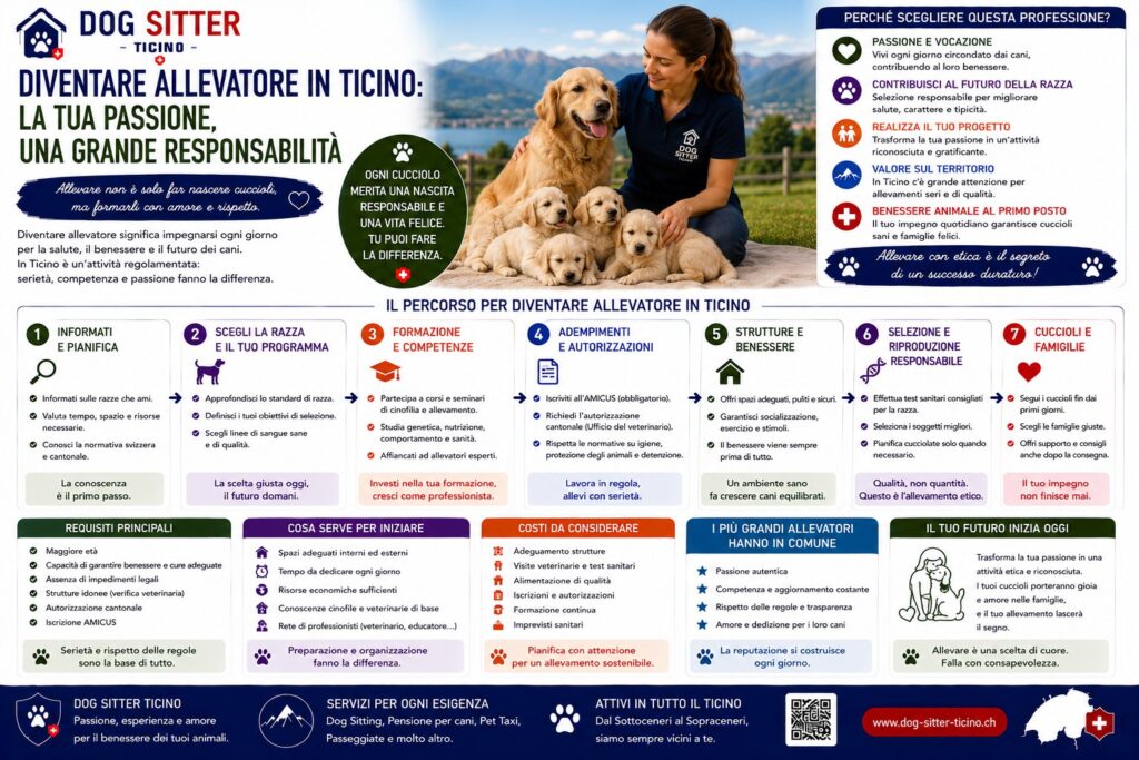 Come Diventare Allevatore Riconosciuto in Ticino