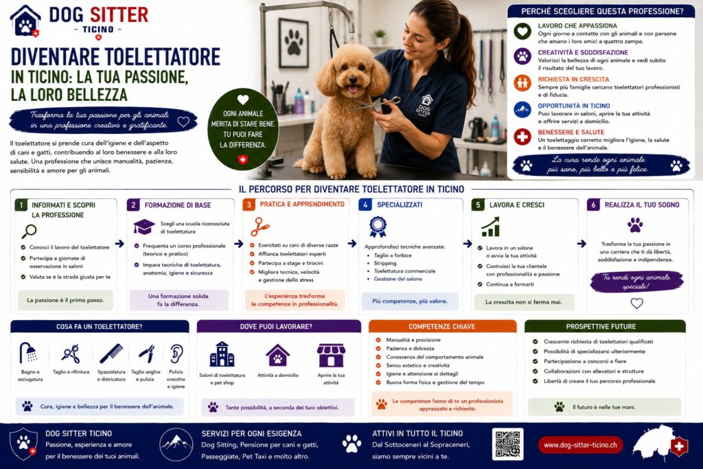Come Diventare Toelettatore in Ticino