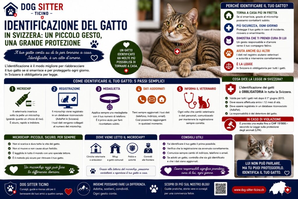 Identificare il Gatto in Svizzera: Microchip e Anagrafe
