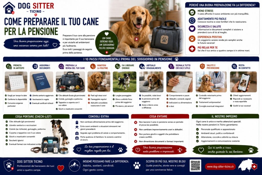 Preparare il Cane al Soggiorno in Pensione