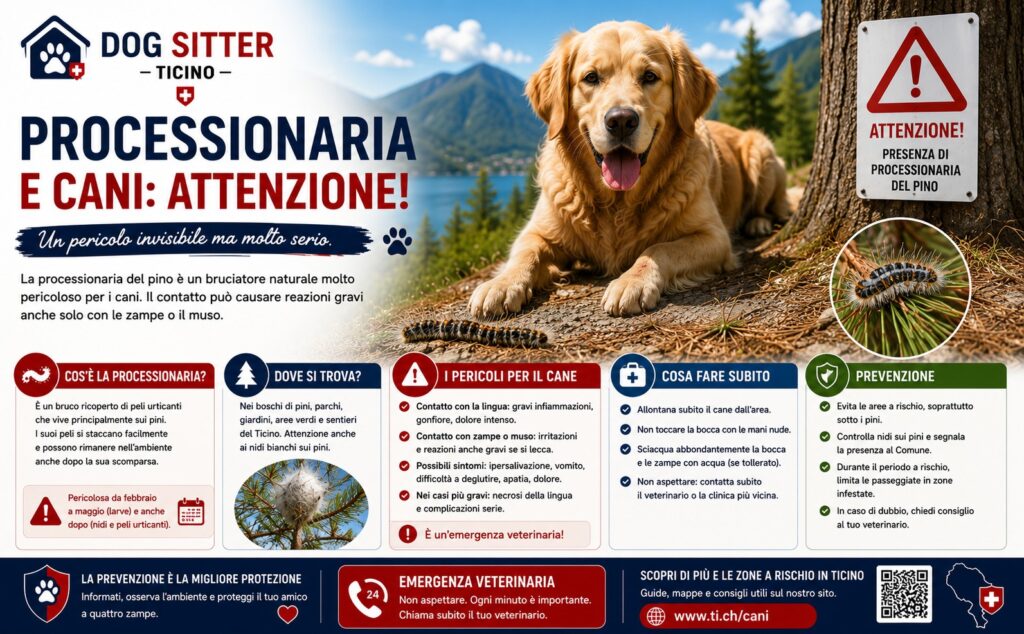 Processionaria e Cane: un’Emergenza da Conoscere