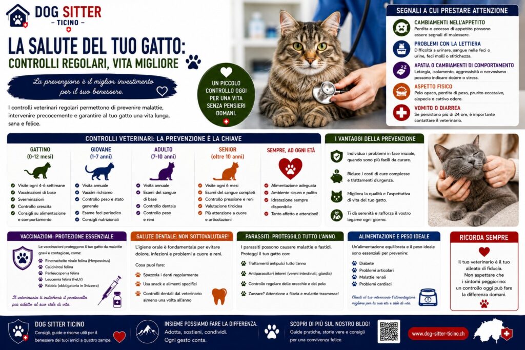Salute del Gatto: Controlli e Prevenzione Essenziale